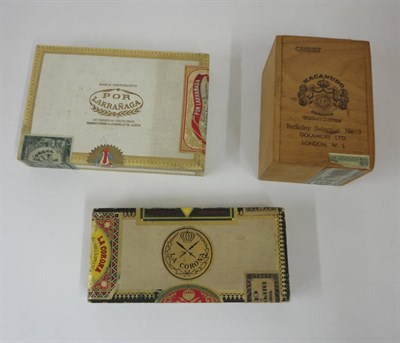 Lot 296 - A Box of 25 Larranaga Laras Grandes Cigars, A Box Of Macundo Berkley Selection No.3 Cigars and...