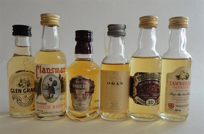 Lot 302 - A Collection of Approximately 50 Miniatures, including 11 malts (viewing recomended)