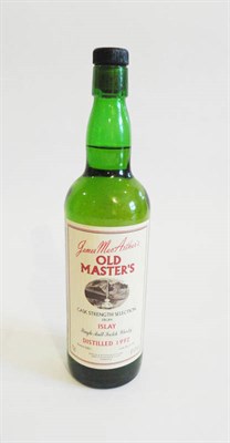 Lot 314 - James MacArthurs Old Masters 9 Year Old, Cask Strength Selection from Islay, distilled 1992,...