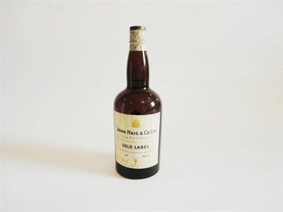 Lot 317 - John Haig & Co. Ltd. Gold Label, by appointment to George VI, bottled and distilled by John...