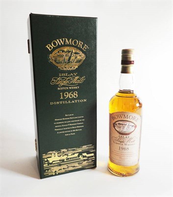 Lot 333 - Bowmore 1968 Distillation 32 Year Old, Islay Single Malt Scotch Whisky, bottle No....