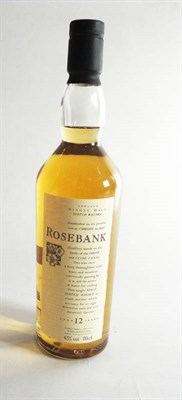 Lot 334 - Rosebank 12 Year Old, Lowland Single Malt Scotch Whisky, Flora and Fauna Series bottling,...