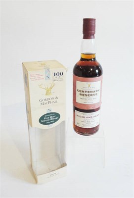 Lot 350 - Highland Park 25 Year Old Centenary Reserve, distilled 1970, bottled 1995, Gordon and MacPhail...