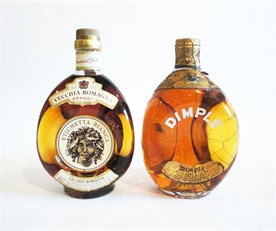 Lot 357 - Haigs Dimple, Old Blended Scotch Whisky, John Haig & Co. Ltd., spring cap, 70 degree proof, and...