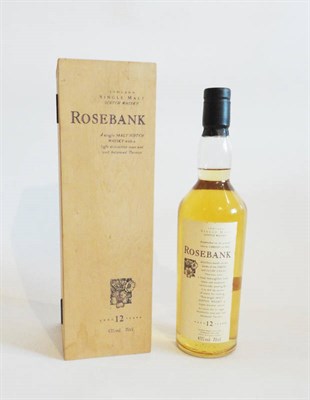 Lot 361 - Rosebank 12 Year Old, Lowland Single Malt Scotch Whisky, Flora and Fauna bottling, 70Cl., 43% Vol.