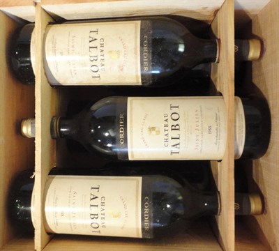 Lot 4 - Chateau Talbot 1988, St Julien, owc (six magnums)