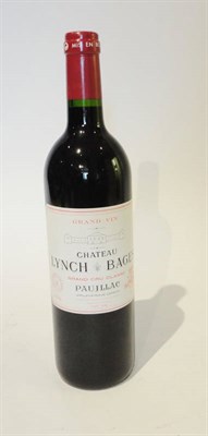 Lot 7 - Chateau Lynch Bages 1996, Pauillac U: into neck/high fill 93 RP