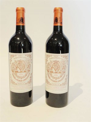 Lot 9 - Chateau Pichon Longueville Baron 2000, Pauillac (x2) (two bottles) U: into neck 97 RP