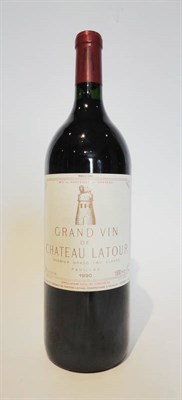 Lot 24 - Chateau Latour 1990, Pauillac, magnum  U: into neck 95+ RP