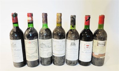 Lot 29 - Chateau Gazin 1981, Pomerol, Chateau Barreyres 1982, Haut Medoc, Chateau Montrose 1983, Saint...