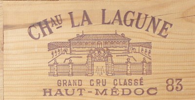 Lot 33 - Chateau La Lagune 1983, Haut Medoc, owc (twelve bottles)