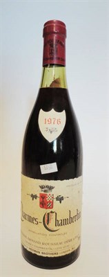 Lot 63 - Chames Chambertin 1976, Domaine Armand Rousseau U: 3cm, torn label