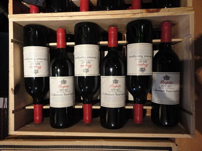 Lot 74 - Penfolds BIN 407 1996, Cabernet Sauvignon (x12) (twelve bottles) U: into neck/high fill