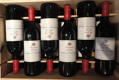 Lot 75 - Penfolds BIN 407 1996, Cabernet Sauvignon (x12) (twelve bottles) U: into neck/high fill