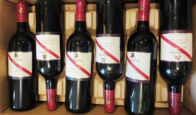 Lot 81 - d' Arenberg The Footbolt Old Vine Shiraz 1997, McLaren Vale (x12) (twelve bottles) U: into...