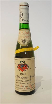 Lot 91 - Serriger Wurtzberger Herrenberg 1959, Wachstum Freiherr von Schorlemer, Trockenbeerenauslese,...