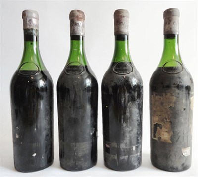 Lot 12 - Chateau Haut Brion 1959, Pessac Leognan (x4) (four bottles) U: 4cm, 5cm, 5.5cm & 5.5cm, trimmed...