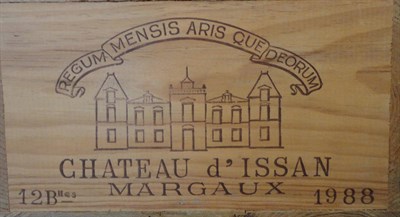 Lot 30 - Chateau d'Issan 1988, Margaux, owc (twelve bottles)