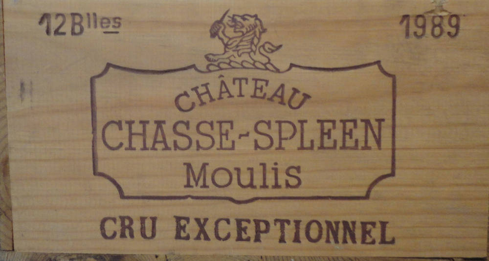 Lot 31 - Chateau Chasse Spleen 1989, Medoc, (x9) (nine bottles in owc)