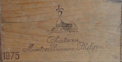 Lot 33 - Lots 33-37, 80, and 166-170: From a private cellar in West Yorkshire Chateau Mouton Baronne...
