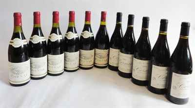 Lot 92 - Cornas 1994, Noel Verset (x6), and Cornas 1994, Robert Michel (x5) (eleven bottles)