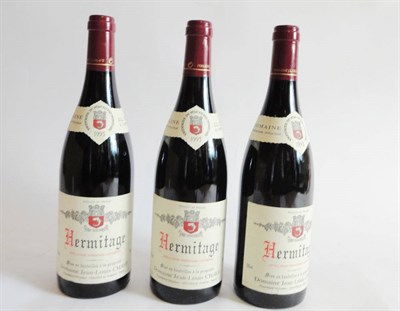 Lot 93 - Hermitage 1995, Jean-Louis Chave (x3) (three bottles) U: full