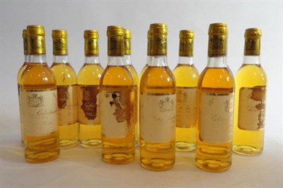 Lot 115 - Chateau Suduiraut 1988, Sauternes, half bottle (x12) (twelve half bottles) U: some soiled labels