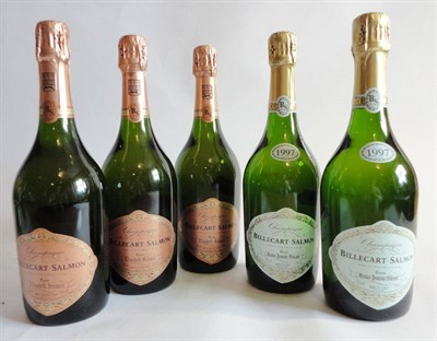 Lot 134 - Billecart Salmon 1997, vintage champagne (x2), and Billecart Salmon Rose 1997, vintage...