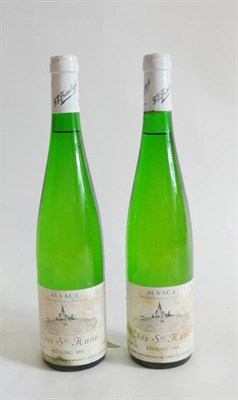 Lot 139 - Clos St Hune 1985, F. F. Trimbach (x2) (two bottles) U: 1.5cm and 2cm