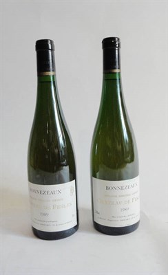 Lot 142 - Chateau de Fesles 1989, J. Boivin, Bonnezeaux (x2) (two bottles) U: 1cm