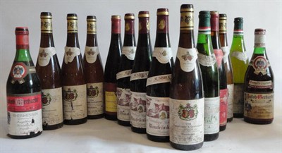 Lot 146 - A Parcel of Fourteen Assorted Vintage German Wines Including; 1976, 1982 and 1984, red and...