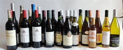 Lot 154 - A Mixed Parcel of Vintage and Non Vintage Wine Including; Burgundy (red and white), Rioja (red...