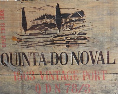 Lot 168 - Quinta Do Noval 1963, vintage port, owc (twelve bottles)