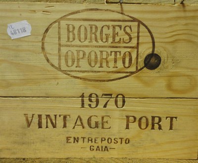 Lot 170 - Borges 1970, vintage port, owc (eleven bottles)