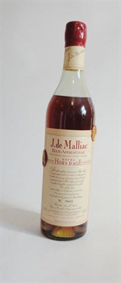 Lot 206 - J. de Malliac Armagnac, Extra Hors d'Age