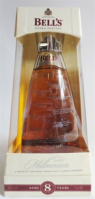 Lot 215 - Bell's 8 Year Old Millennium Decanter, 70cl, 40%, cased