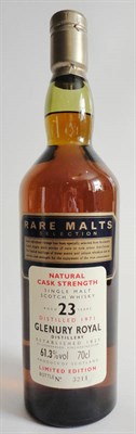 Lot 234 - Glenury Royal 23 Year Old Distilled 1971, Rare Malts Selection, limited edition bottle number 3211