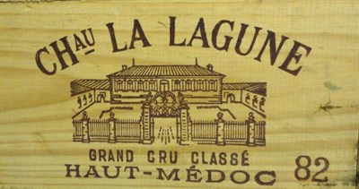 Lot 3 - Chateau La Lagune 1982, Haut Medoc, owc (twelve bottles)