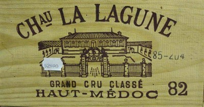 Lot 5 - Chateau La Lagune 1982, Haut Medoc, owc (twelve bottles)