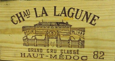 Lot 6 - Chateau La Lagune 1982, Haut Medoc, owc (twelve bottles)
