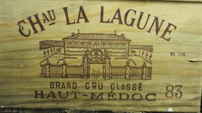 Lot 8 - Chateau La Lagune 1983, Haut Medoc, owc (twelve bottles)