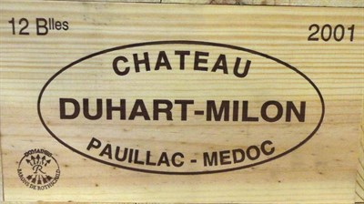 Lot 17 - Chateau Duhart Milon 2001, Pauillac, owc (twelve bottles)