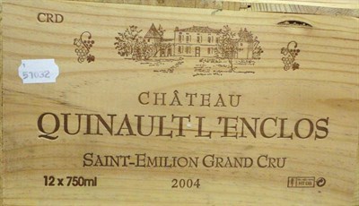 Lot 29 - Quinault L'Enclos 2004, St Emilion, owc (twelve bottles)