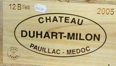Lot 32 - Chateau Duhart Milon 2005, Pauillac, owc (twelve bottles)