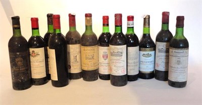 Lot 64 - A Mixed Case of Late 1960's and Early 1970's Bordeaux Including: Chateau La Tour St Bonnet 1971 and