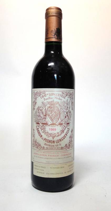 Lot 86 - Chateau Pichon-Longueville Baron 1989, Pauillac U: high fill