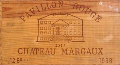 Lot 94 - Chateau Pavillon Rouge du Margaux 1996, Margaux, owc (twelve bottles)