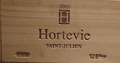 Lot 108 - Chateau Hortevie 2005, St Julien, owc (twelve bottles)