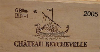 Lot 110 - Chateau Beychevelle 2005, St Julien, half case, owc