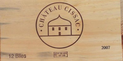 Lot 112 - Chateau Cissac 2007, owc (twelve bottles)